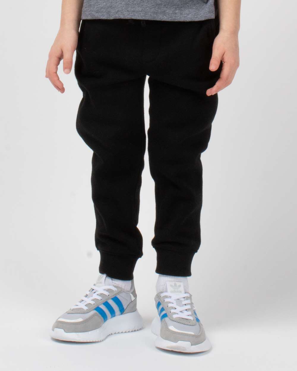 Toddler Lightweight Special Blend Sweatpants - OnModelFront - B03876503 - Black