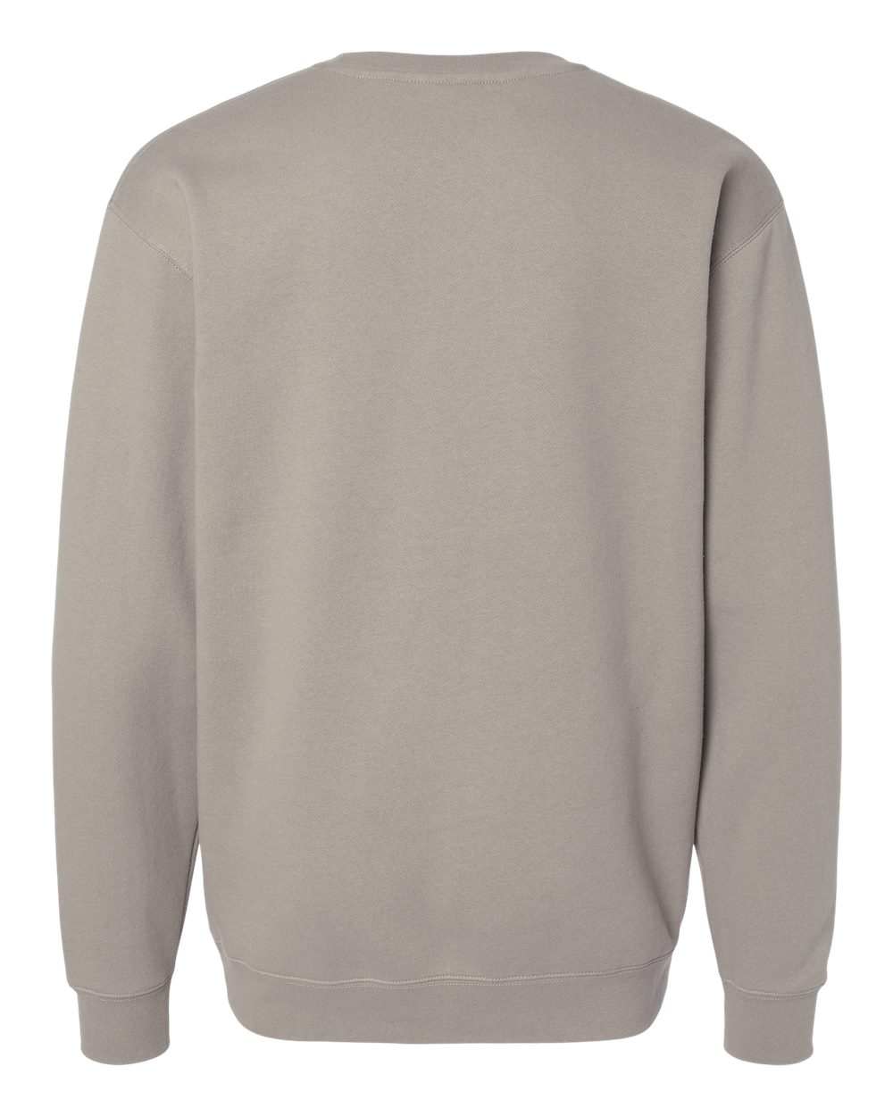 Unisex Heavyweight Crewneck Sweatshirt - Back - B04076222 - Cement