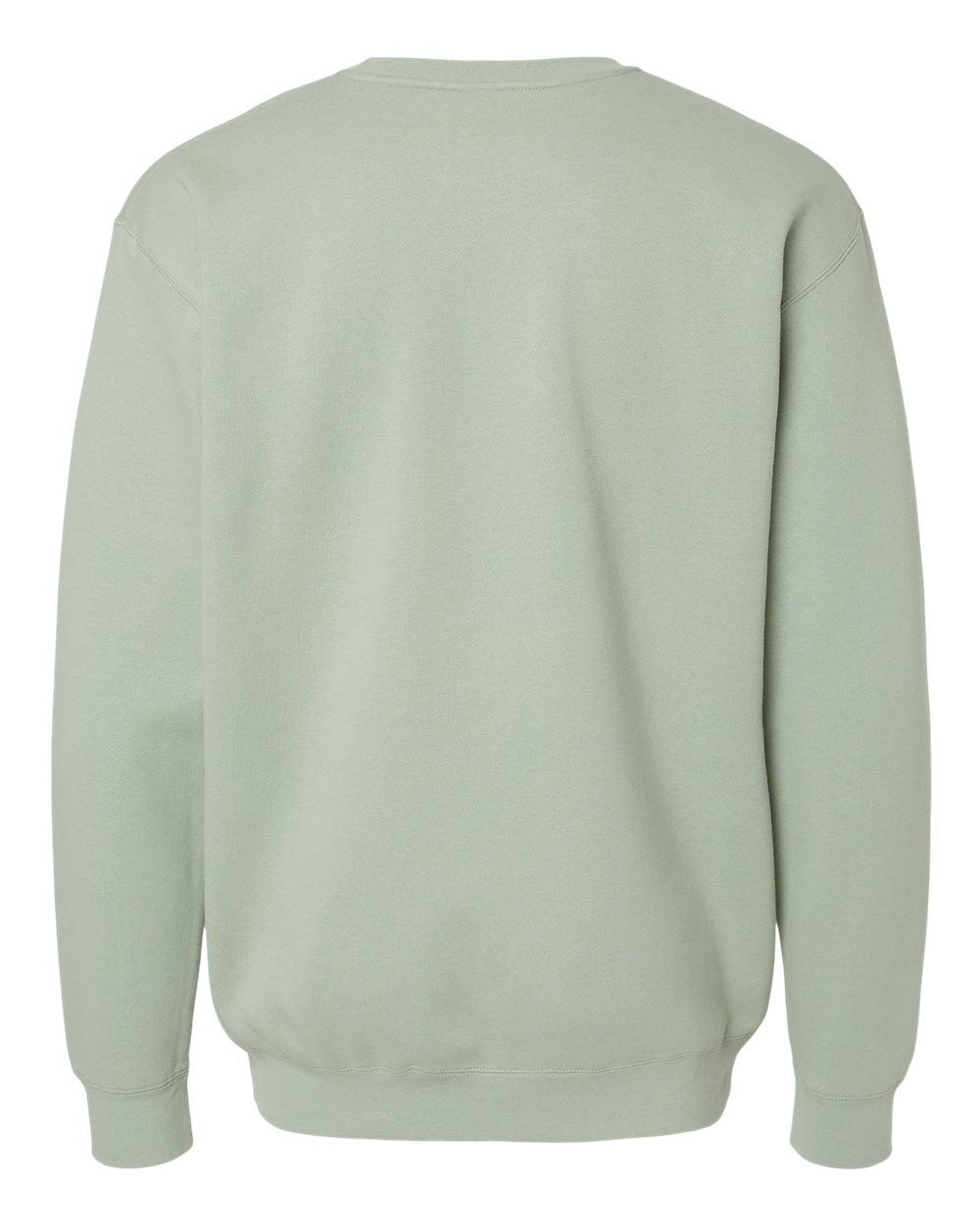 Unisex Heavyweight Crewneck Sweatshirt - Back - B04076422 - Dusty Sage
