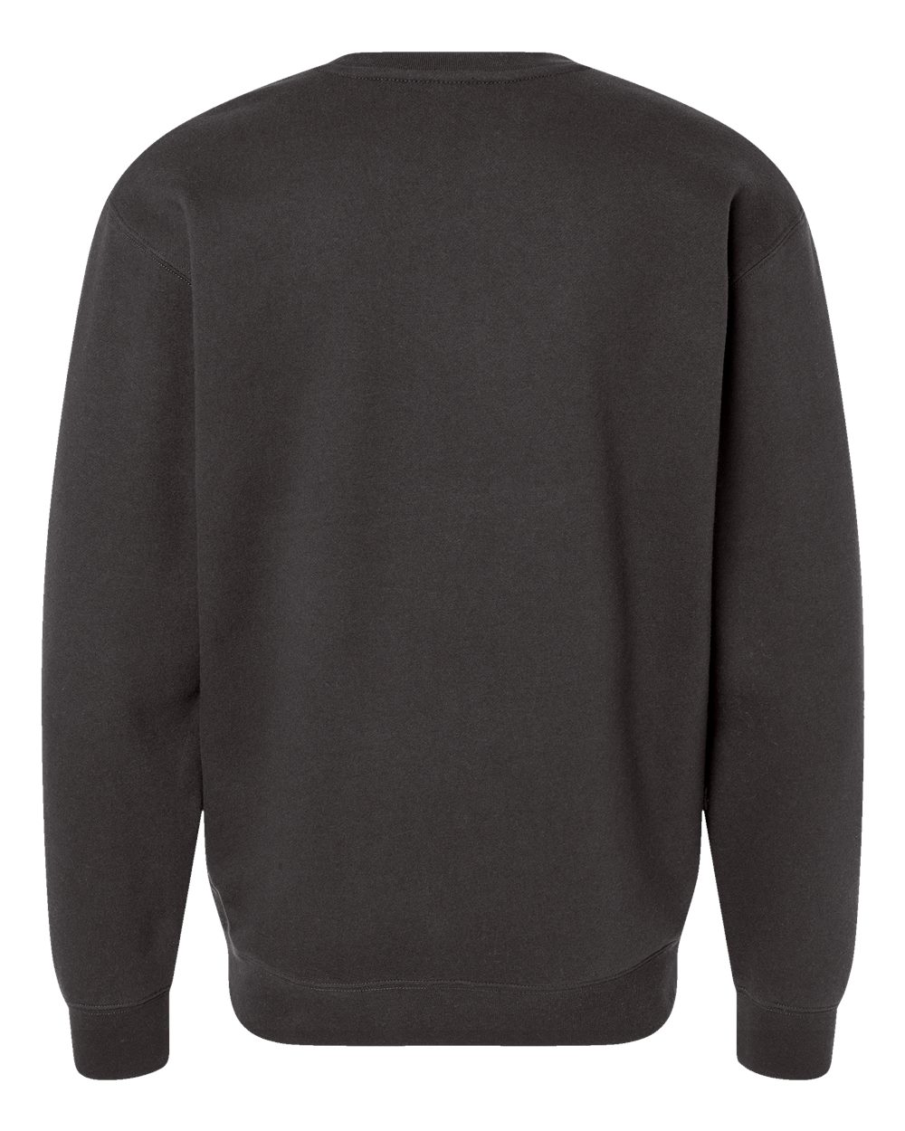 Unisex Heavyweight Crewneck Sweatshirt - Back - B04076492 - Asphalt