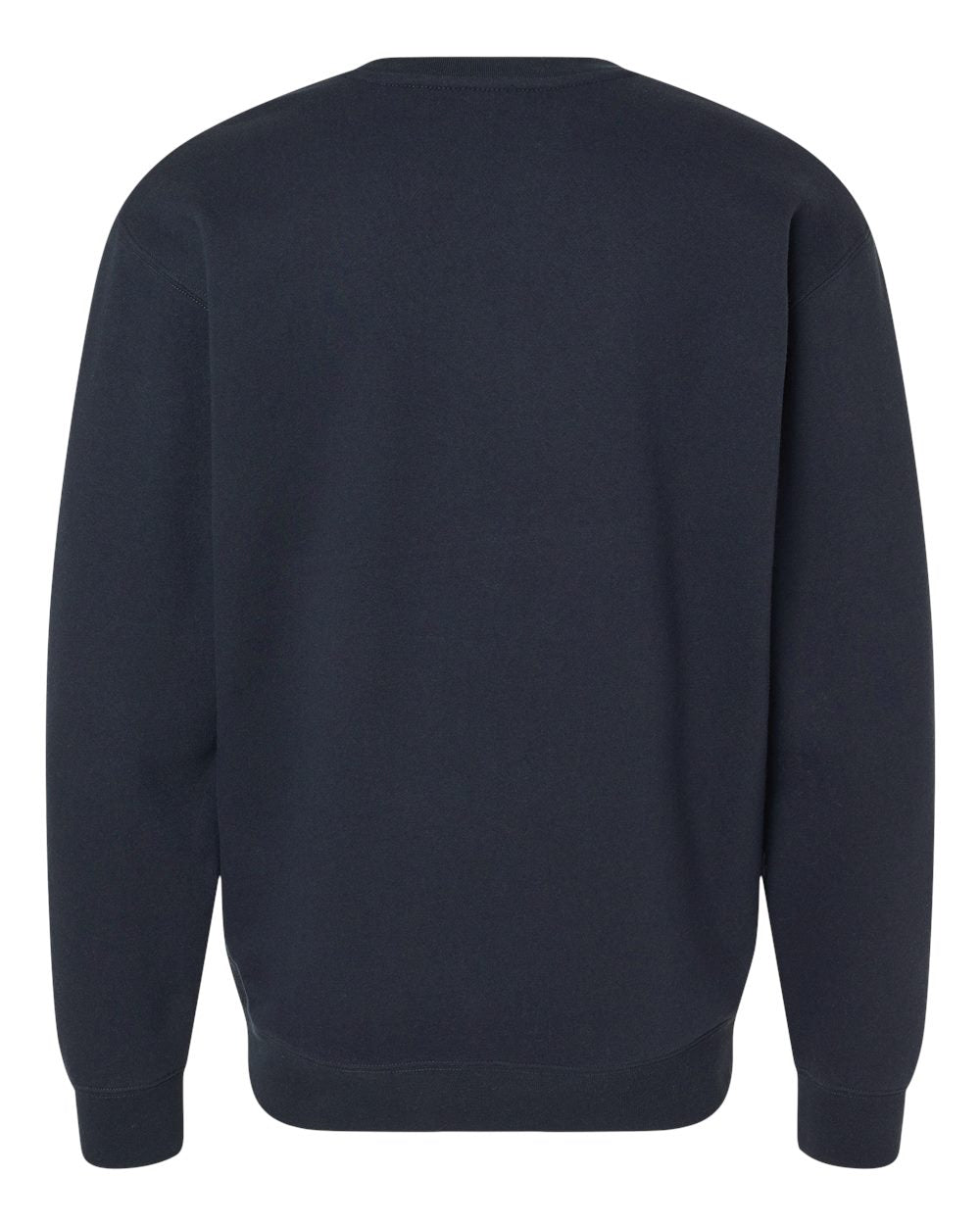 Unisex Heavyweight Crewneck Sweatshirt - Back - B04076652 - Navy