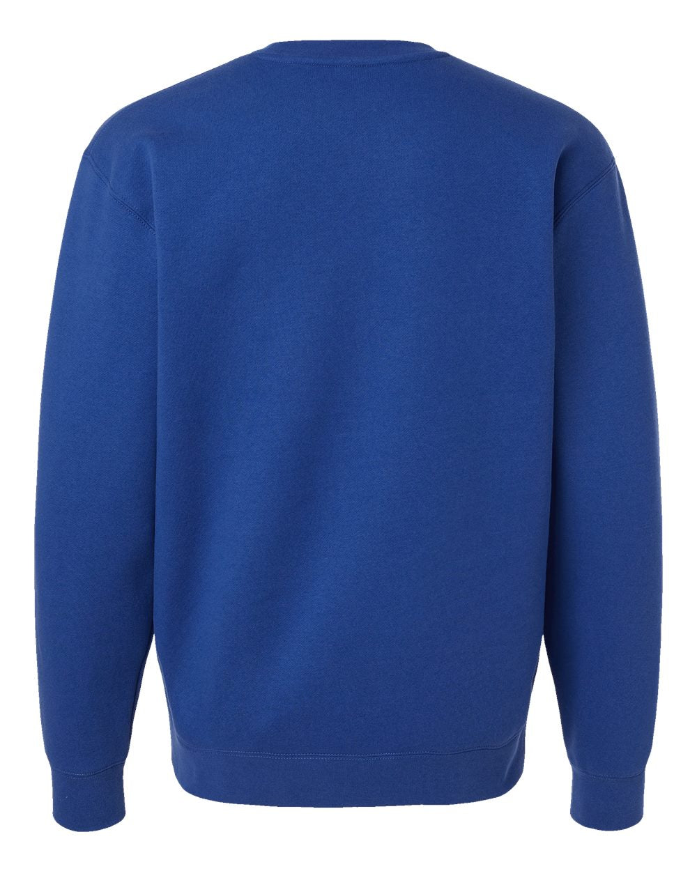Unisex Heavyweight Crewneck Sweatshirt - Back - B04076752 - Royal