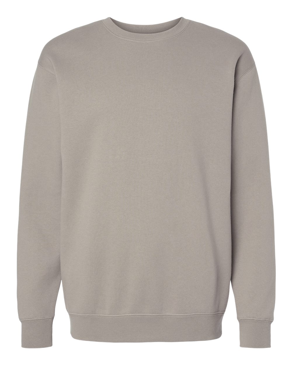 Unisex Heavyweight Crewneck Sweatshirt - Front - B04076222 - Cement
