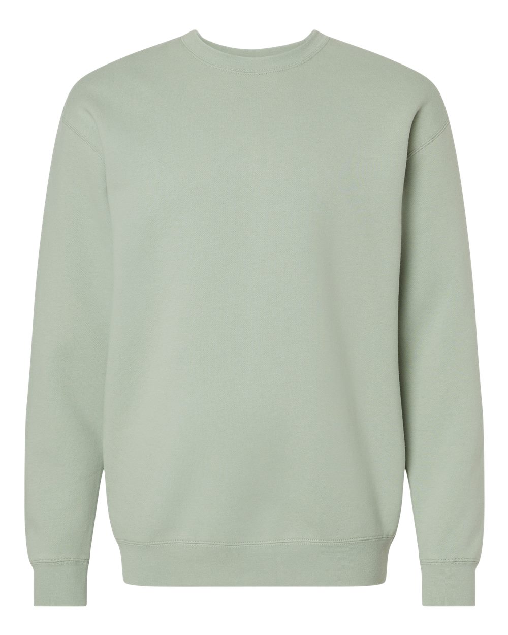 Unisex Heavyweight Crewneck Sweatshirt - Front - B04076422 - Dusty Sage