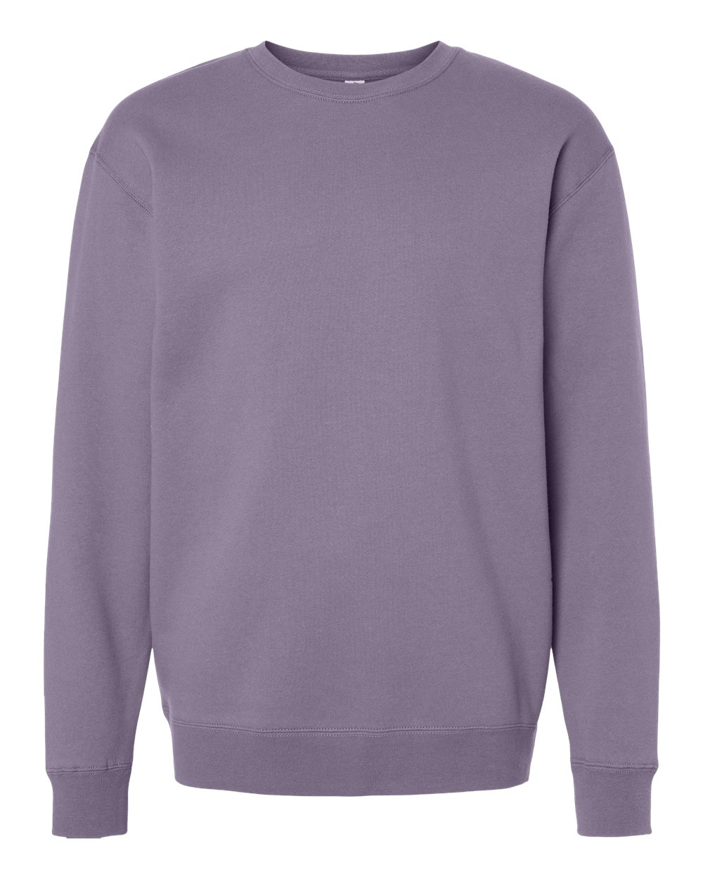 Unisex Heavyweight Crewneck Sweatshirt - Front - B04076512 - Plum