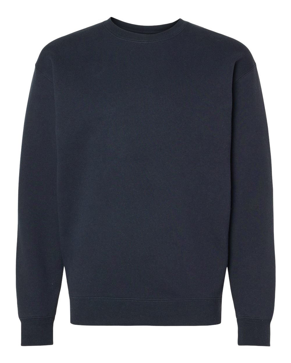 Unisex Heavyweight Crewneck Sweatshirt - Front - B04076652 - Navy