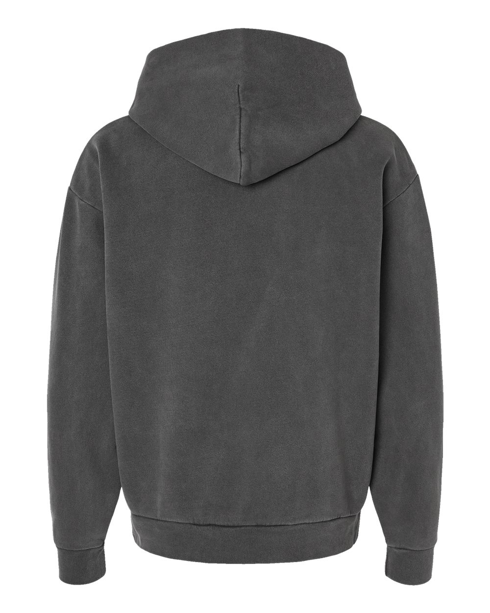 Unisex Mainstreet Hooded Sweatshirt - Back - B04176102 - Pigment Black