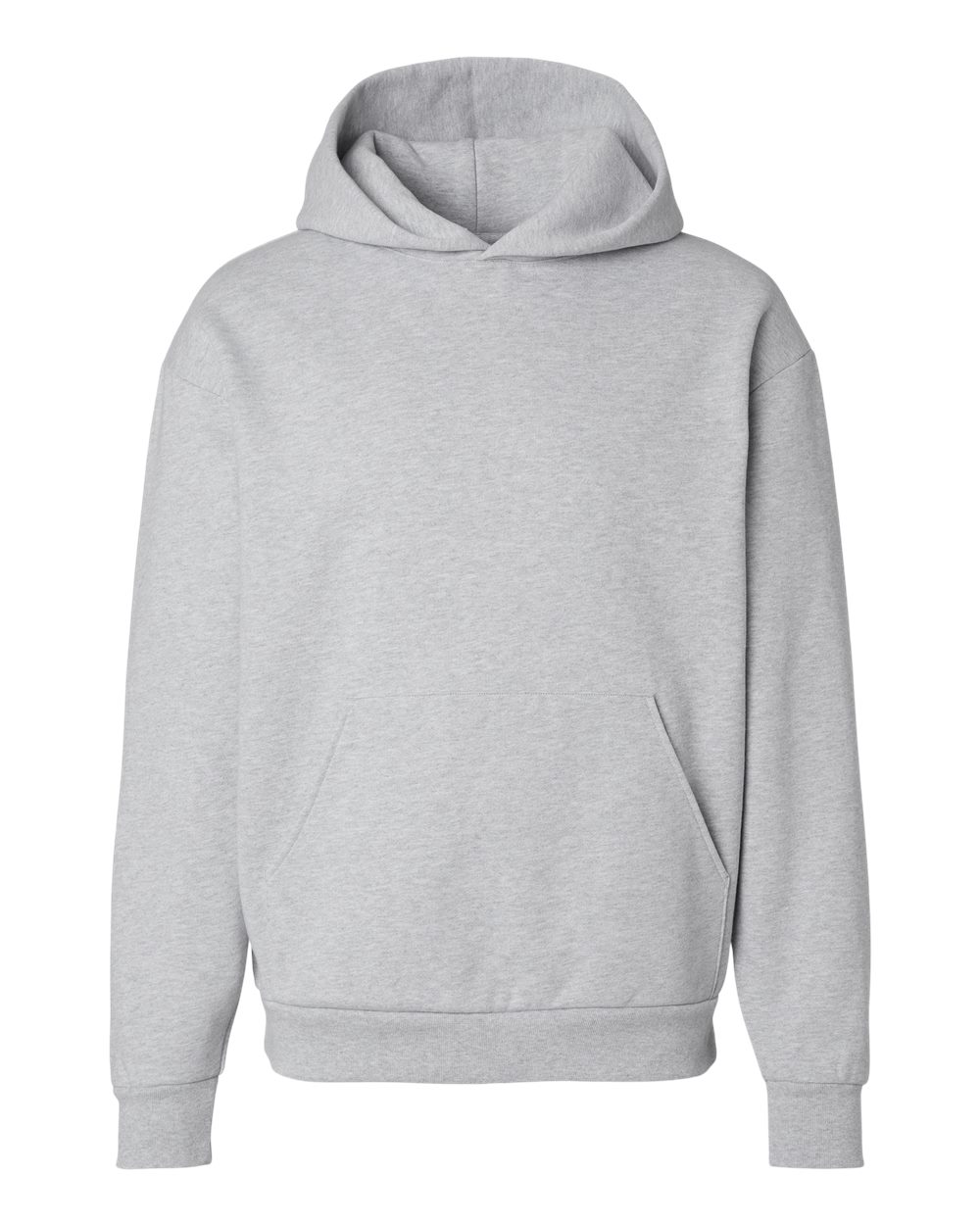 Unisex Mainstreet Hooded Sweatshirt - Front - B04176352 - Grey Heather