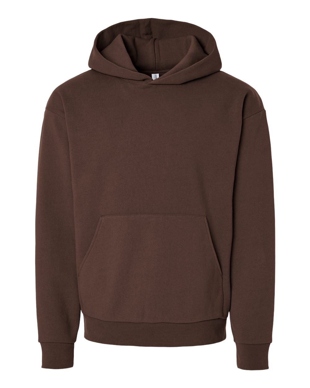 Unisex Mainstreet Hooded Sweatshirt - Front - B04176602 - Brown
