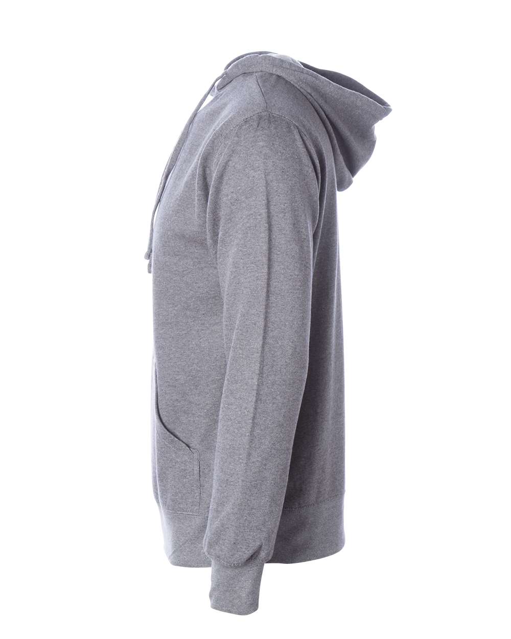 Unisex Midweight Hooded Sweatshirt - DirectSide - B23676362 - Gunmetal Heather