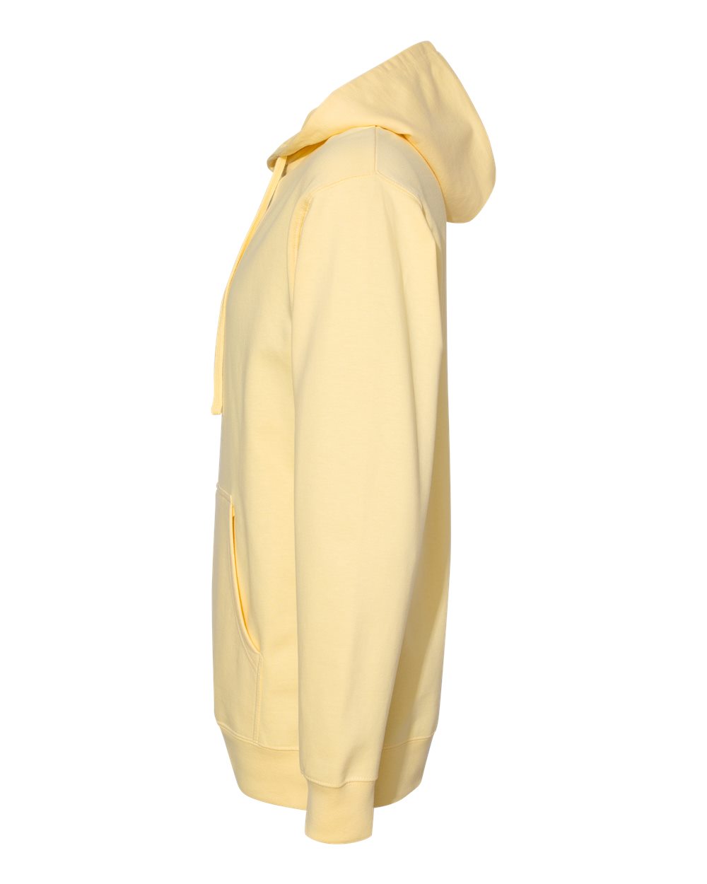 Unisex Midweight Hooded Sweatshirt - DirectSide - B23676402 - Light Yellow