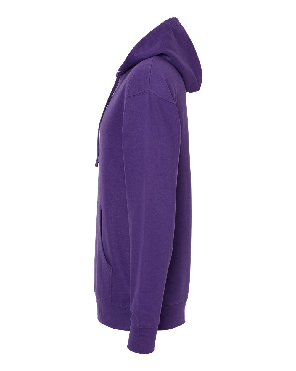 Unisex Midweight Hooded Sweatshirt - DirectSide - B23676722 - Purple