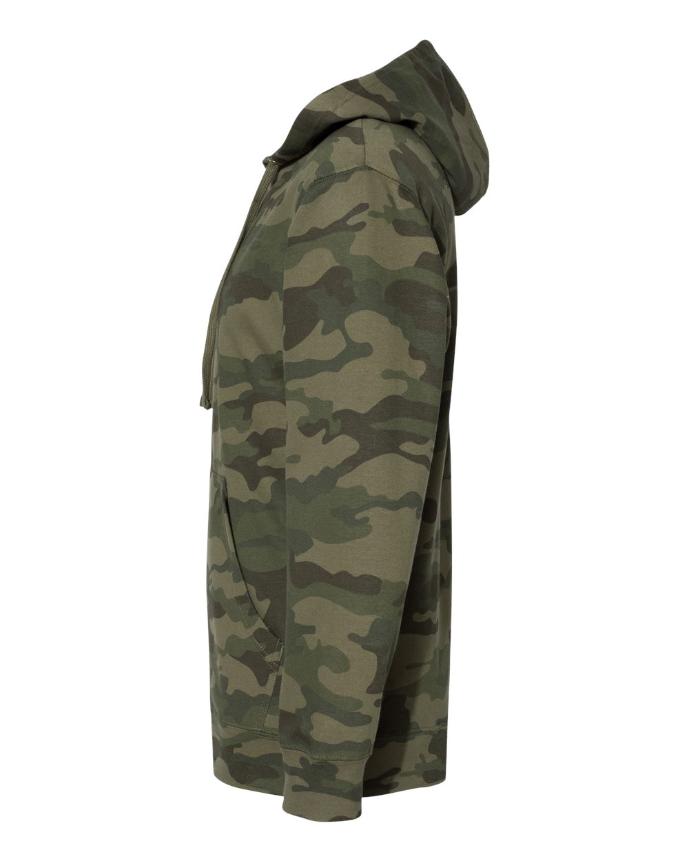 Unisex Midweight Hooded Sweatshirt - DirectSide - B23676982 - Forest Camo