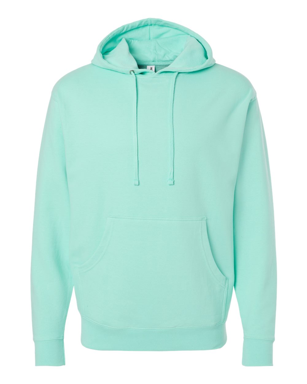 Unisex Midweight Hooded Sweatshirt - Front - B23676192 - Mint