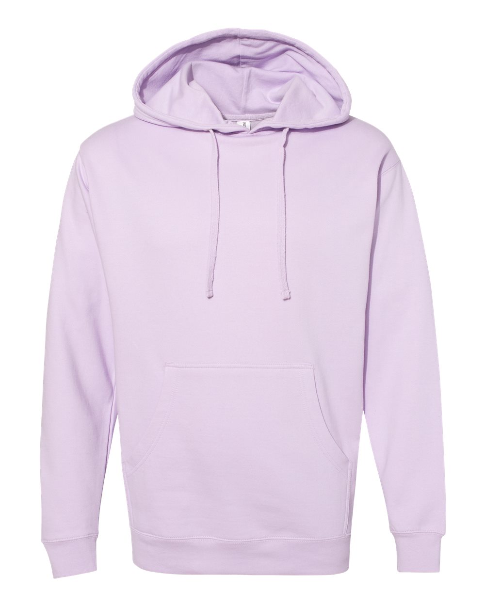 Unisex Midweight Hooded Sweatshirt - Front - B23676212 - Lavender