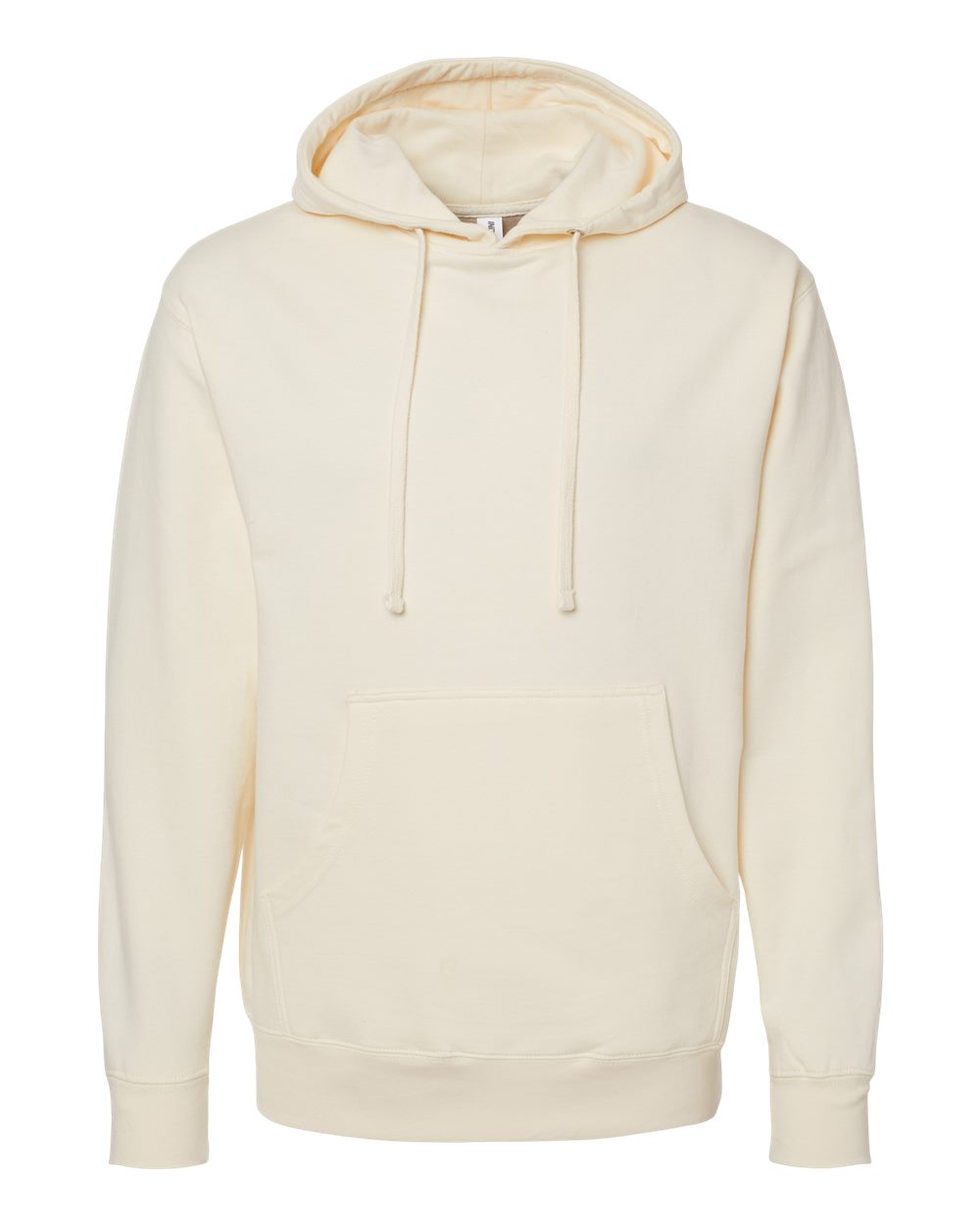 Unisex Midweight Hooded Sweatshirt - Front - B23676242 - Bone