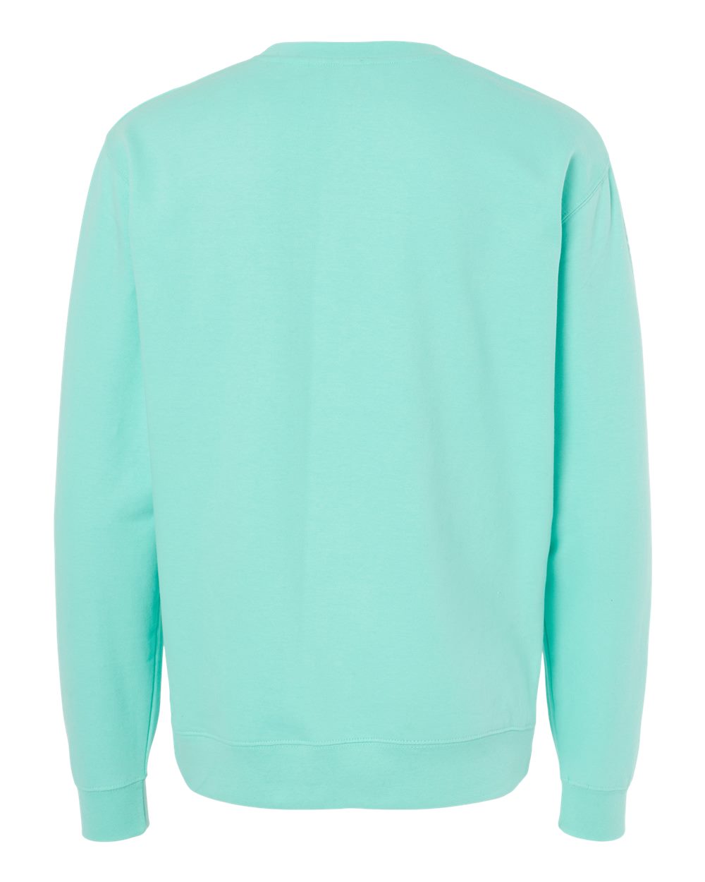 Unisex Midweight Crewneck Sweatshirt - Back - B83676172 - Mint