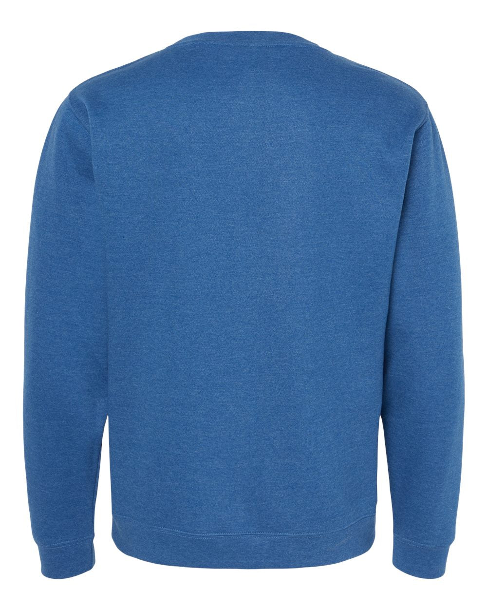 Unisex Midweight Crewneck Sweatshirt - Back - B83676752 - Royal Heather