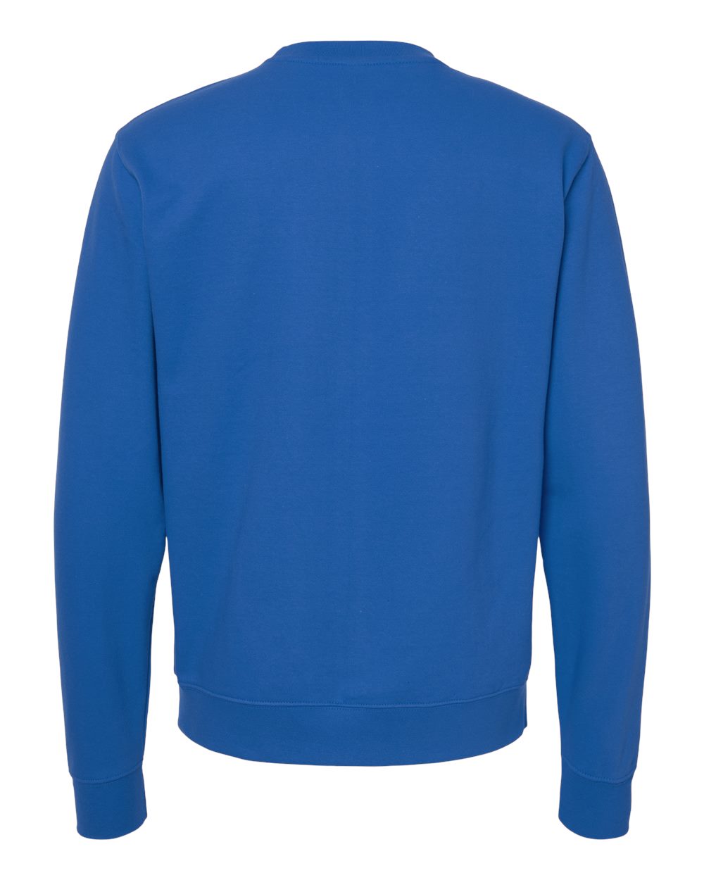 Unisex Midweight Crewneck Sweatshirt - Back - B83676762 - Royal