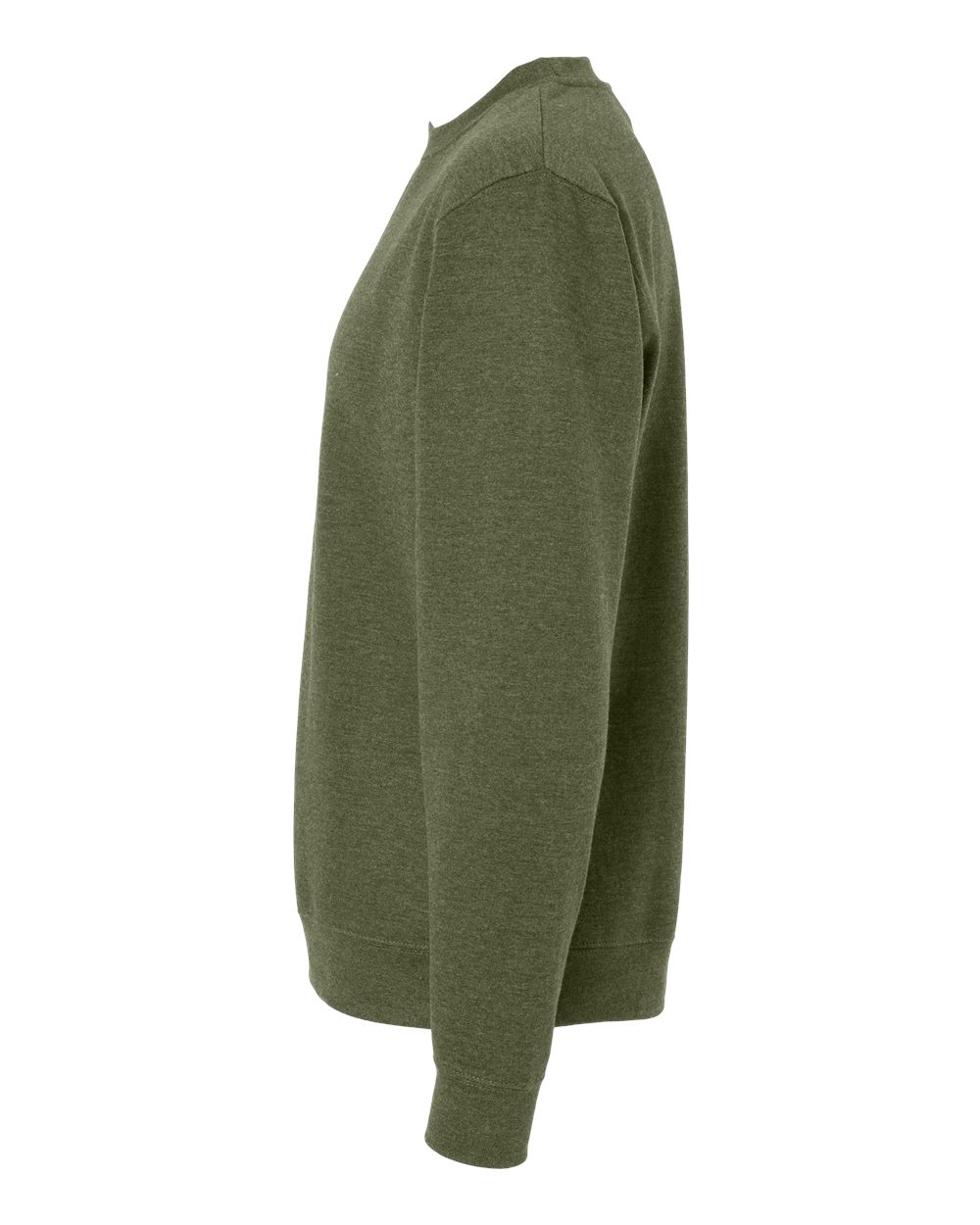 Unisex Midweight Crewneck Sweatshirt - DirectSide - B83676642 - Army Heather