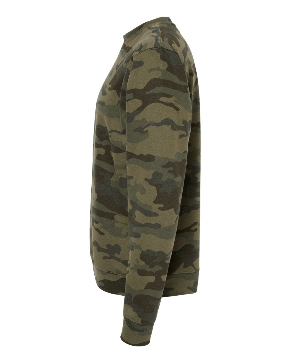 Unisex Midweight Crewneck Sweatshirt - DirectSide - B83676982 - Forest Camo