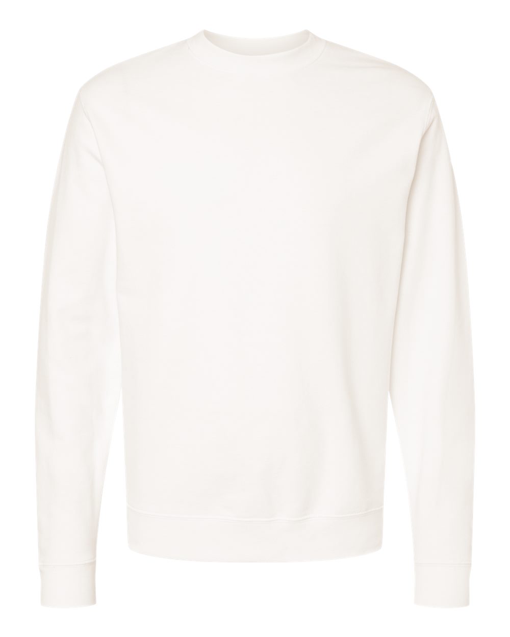 Unisex Midweight Crewneck Sweatshirt - Front - B83676262 - Bone
