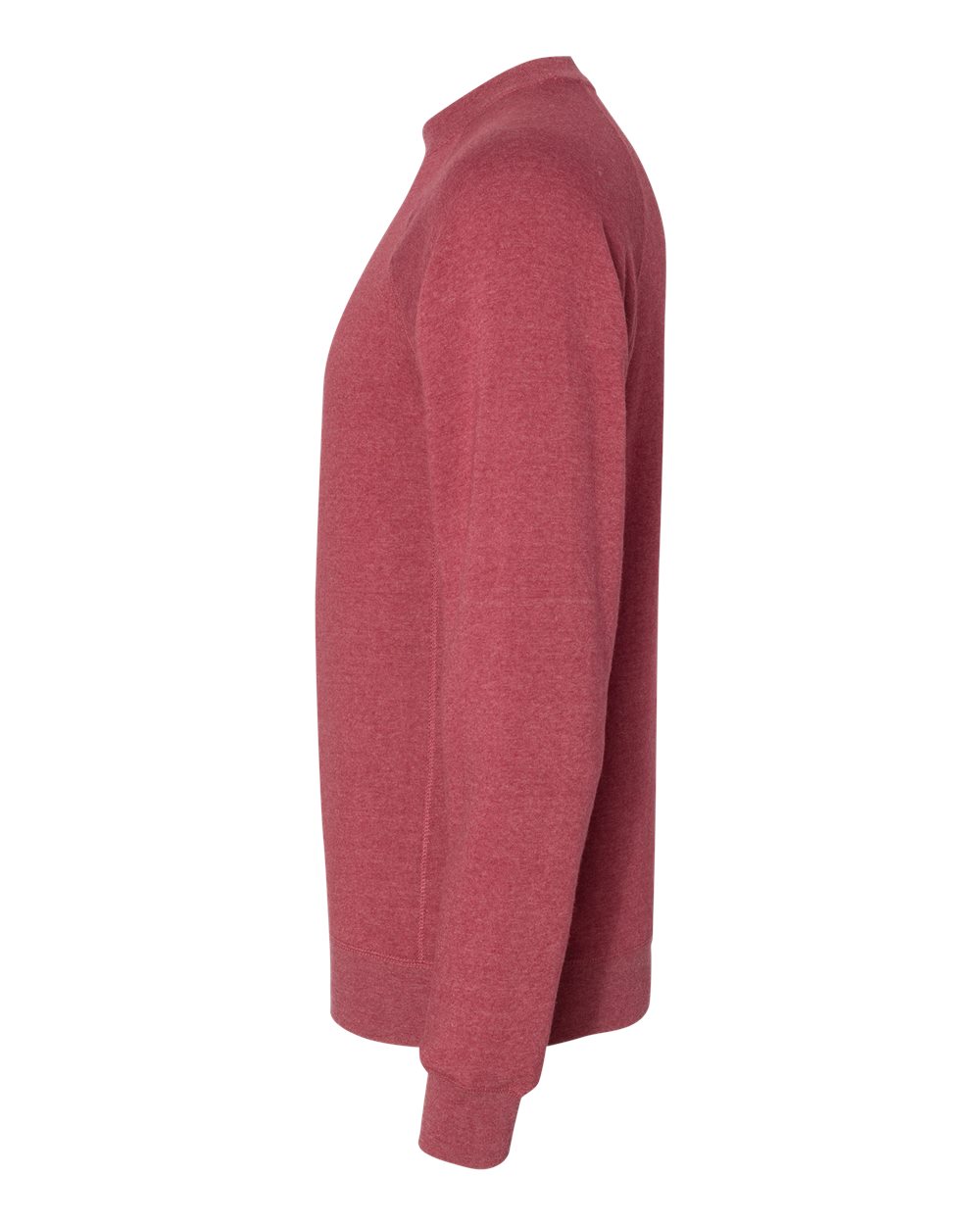 Unisex Special Blend Raglan Crewneck Sweatshirt - DirectSide - B82576222 - Crimson