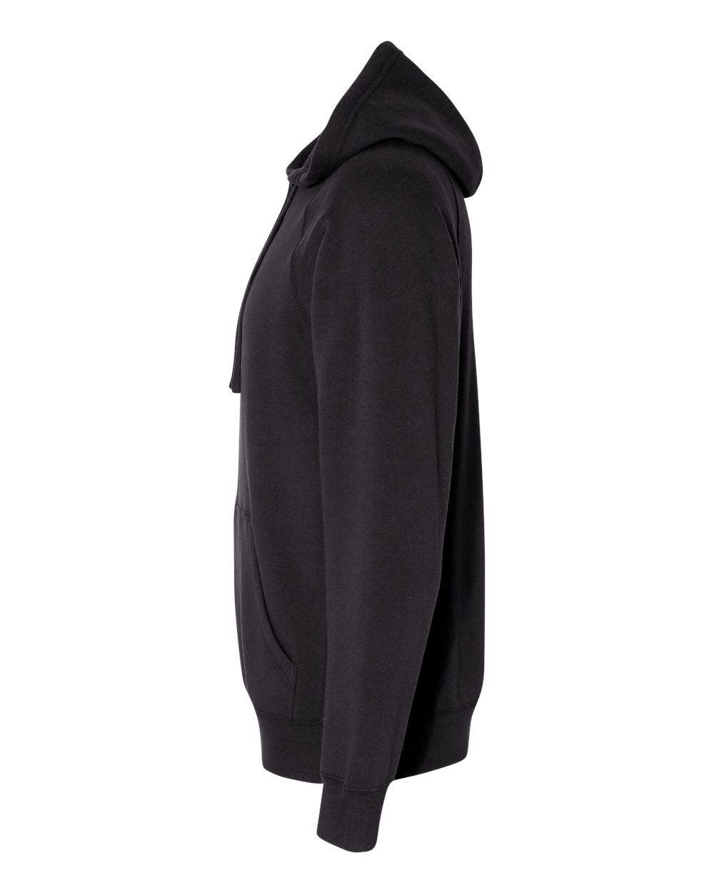 Unisex Special Blend Raglan Hooded Sweatshirt - DirectSide - B83376502 - Black