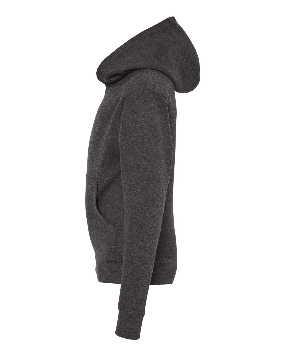 Youth Midweight Hooded Sweatshirt - DirectSide - B32076093 - Charcoal Heather