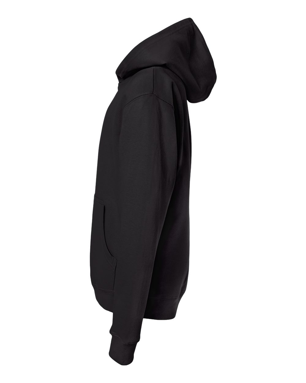 Youth Midweight Hooded Sweatshirt - DirectSide - B32076503 - Black