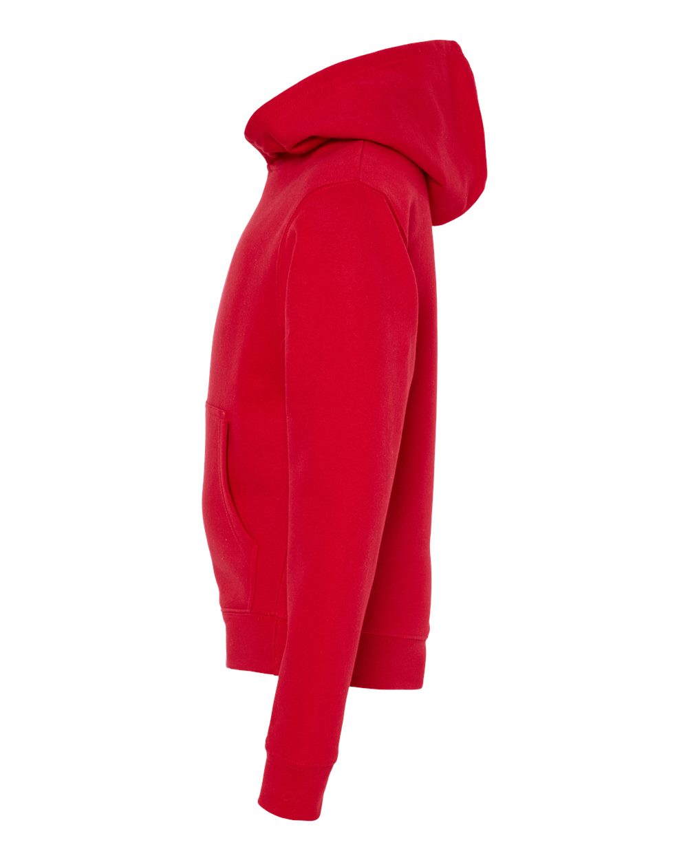 Youth Midweight Hooded Sweatshirt - DirectSide - B32076703 - Red