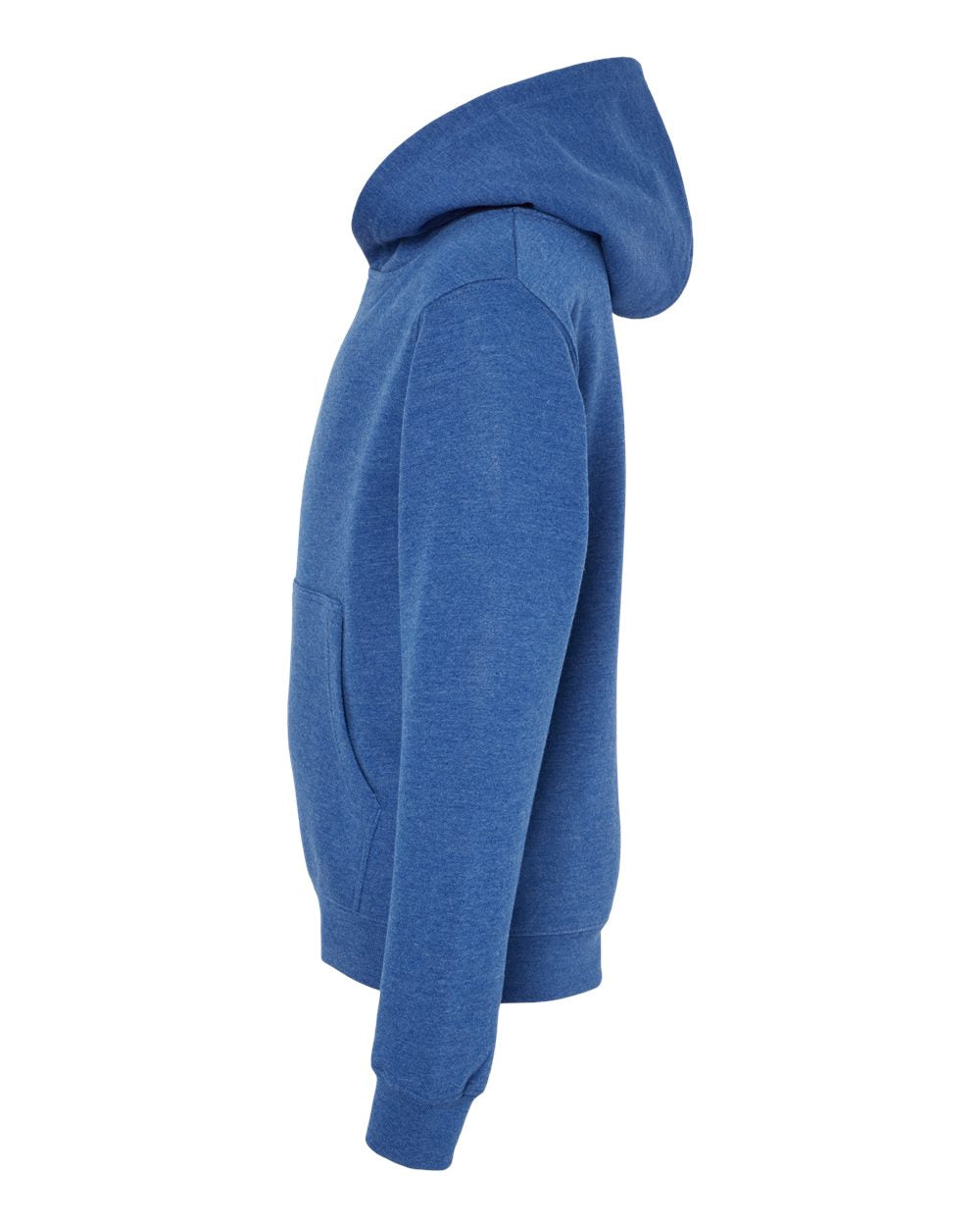 Youth Midweight Hooded Sweatshirt - DirectSide - B32076763 - Royal Heather