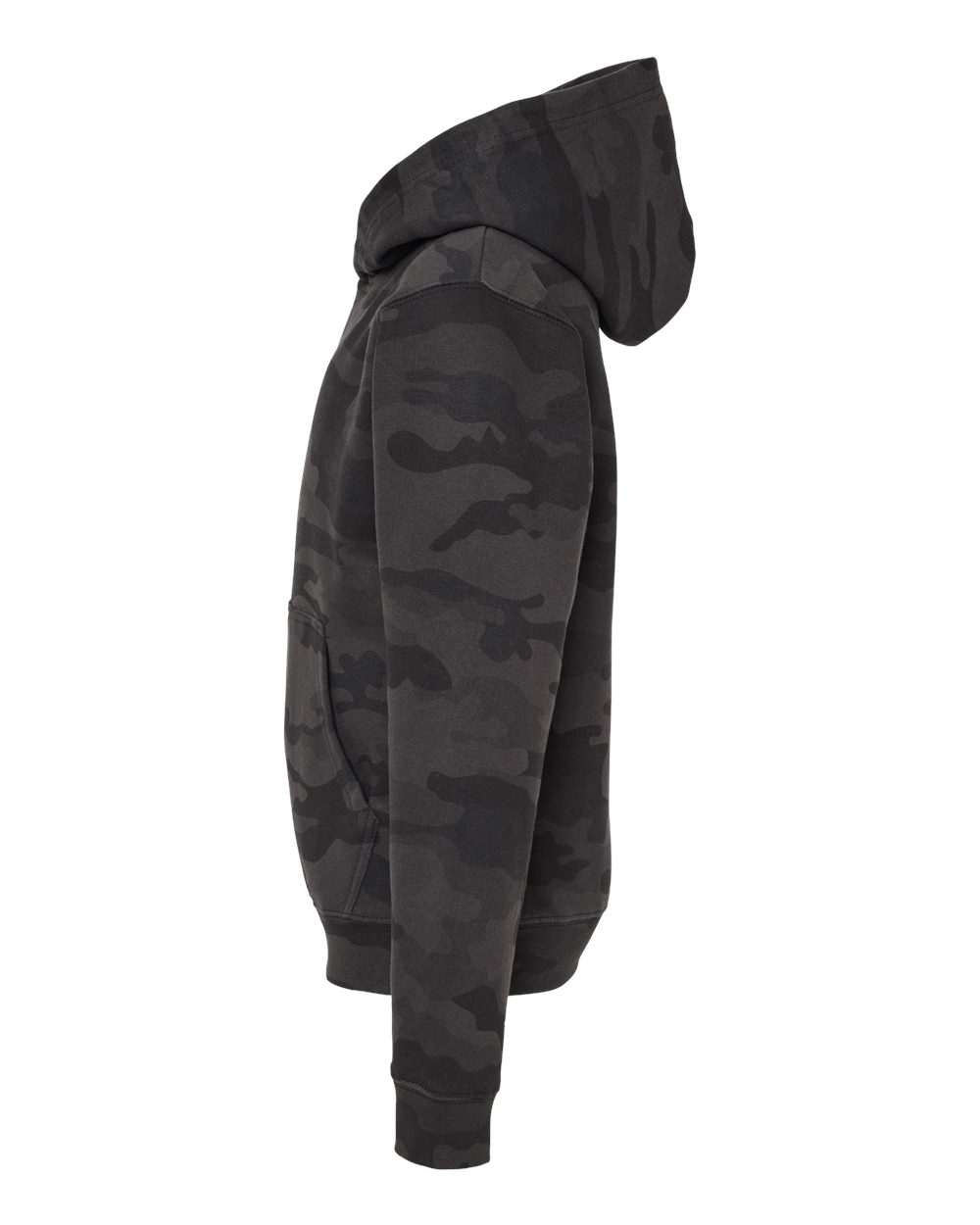 Youth Midweight Hooded Sweatshirt - DirectSide - B32076973 - Black Camo