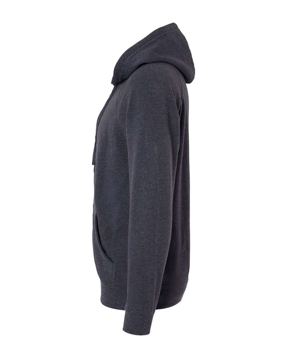 Unisex Special Blend Raglan Full-Zip Hooded Sweatshirt - DirectSide - B81476862 - Midnight Navy