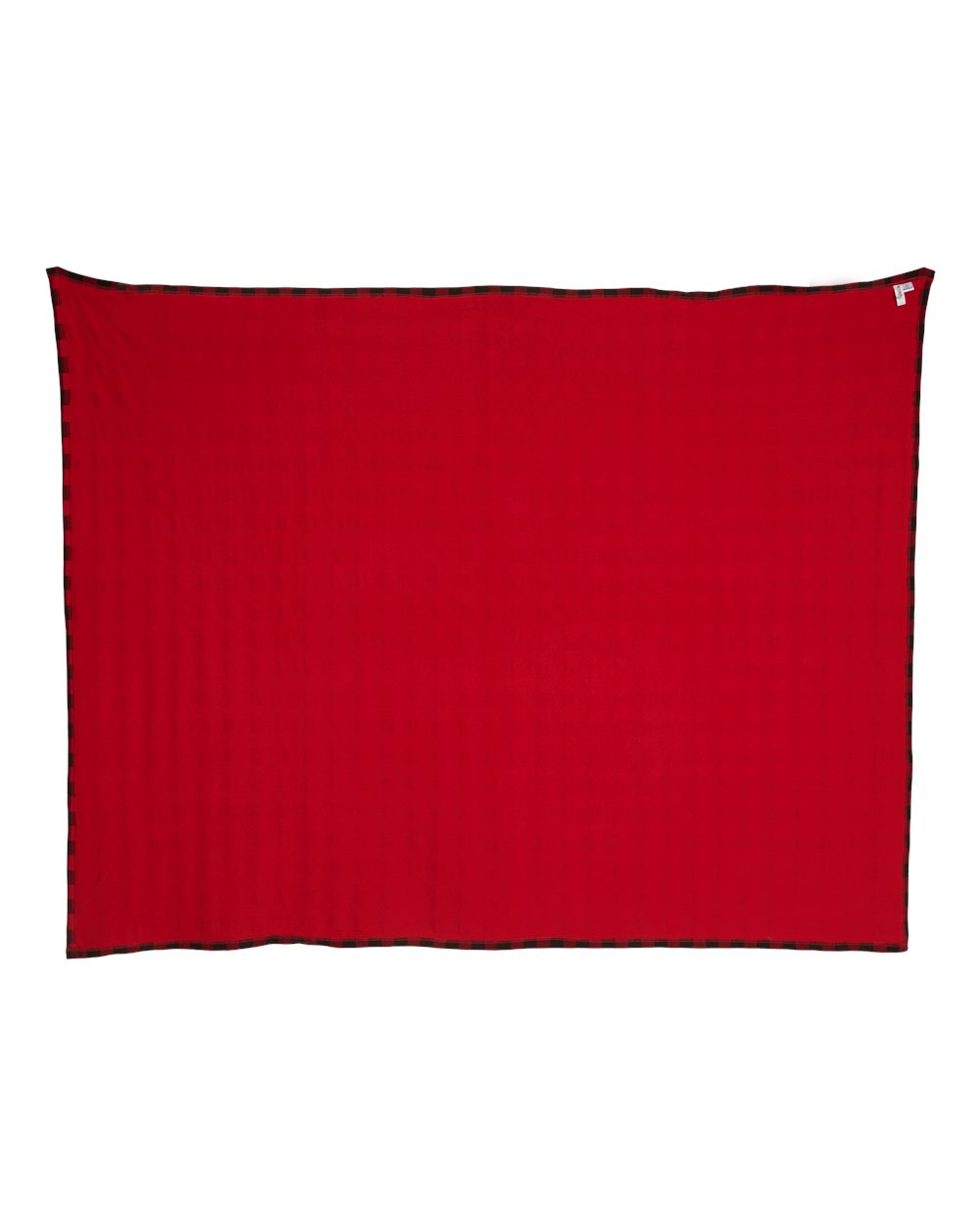 Special Blend Blanket - Back - B30076700 - Red Buffalo Plaid