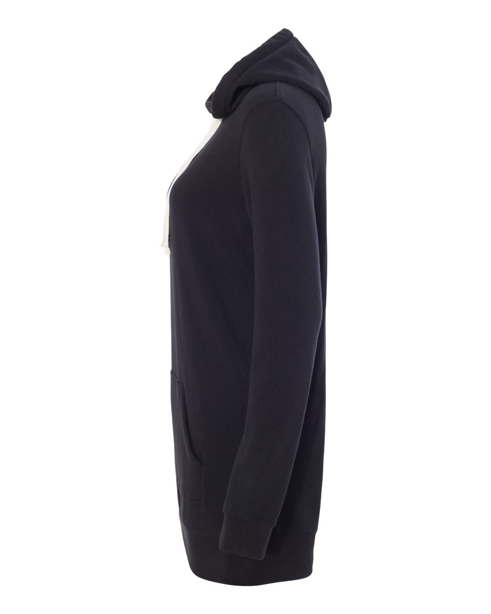 Women’s Special Blend Hooded Sweatshirt Dress - DirectSide - B23276502 - Black