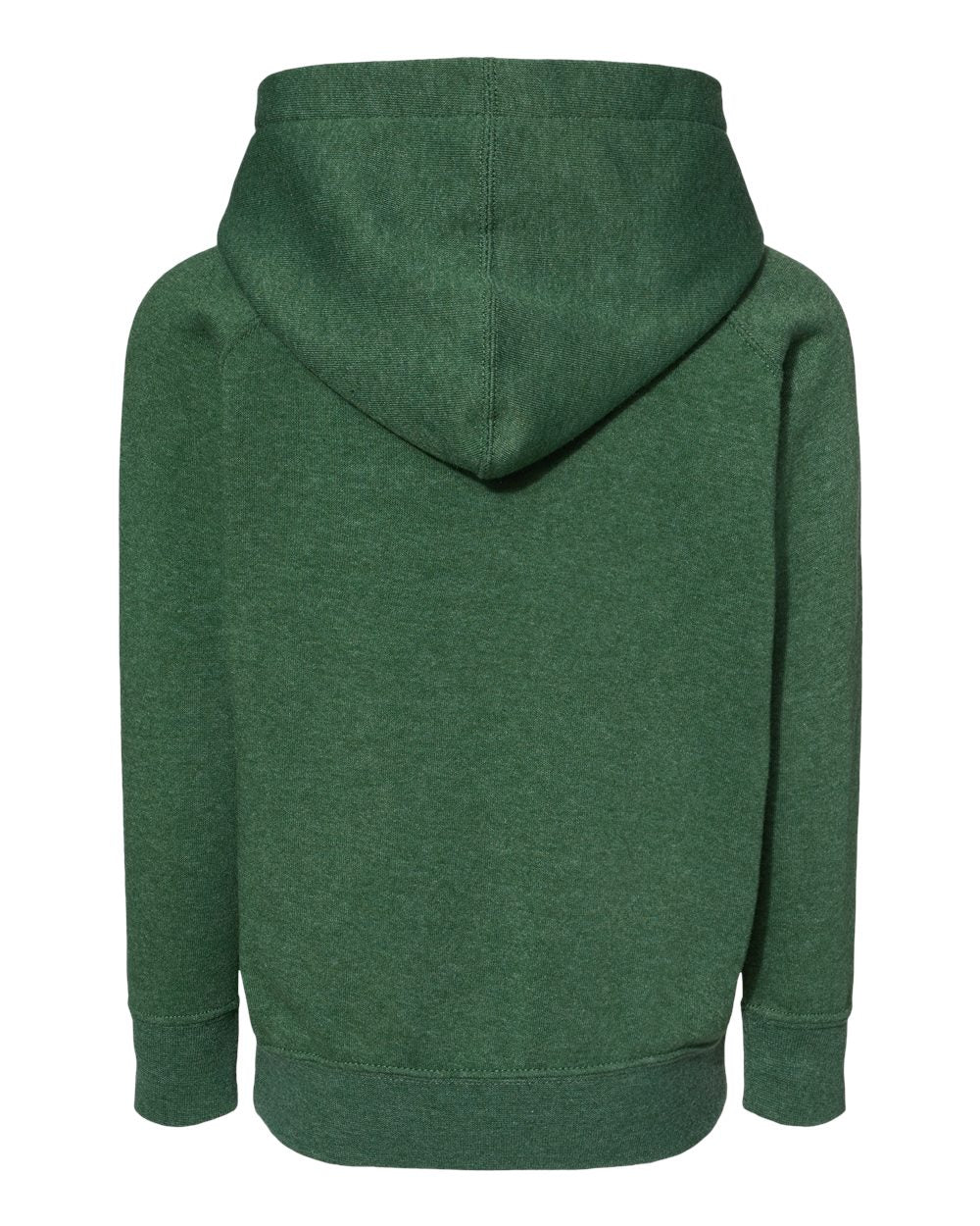 Toddler Special Blend Hooded Raglan Sweatshirt - Back - B80176153 - Moss