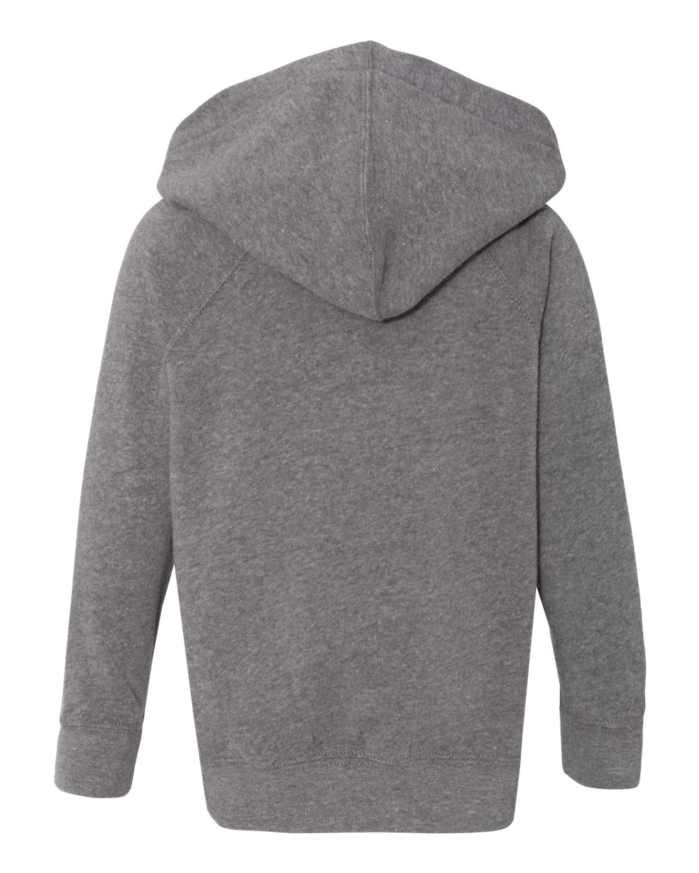 Toddler Special Blend Hooded Raglan Sweatshirt - Back - B80176353 - Nickel