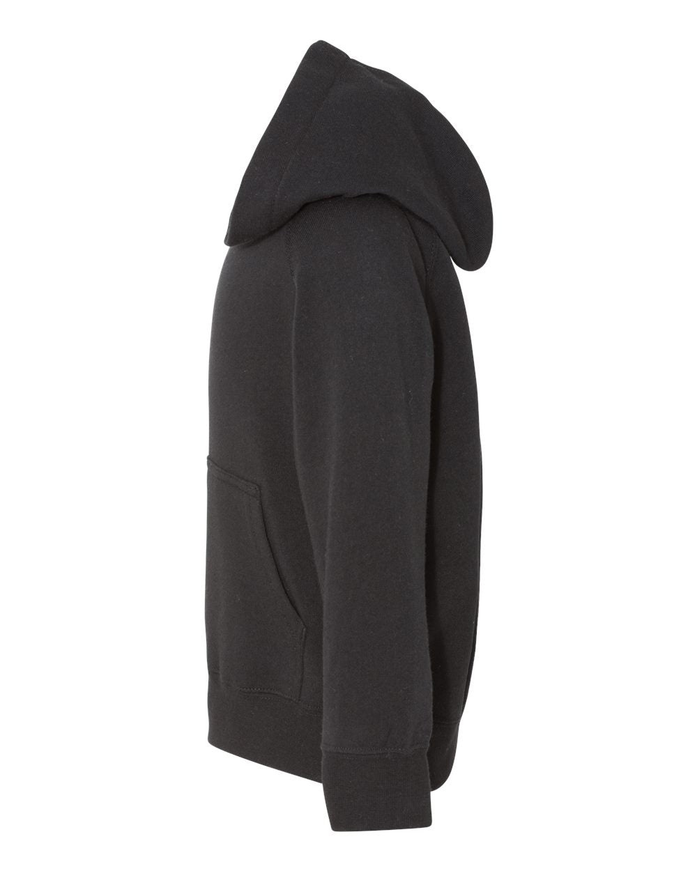 Toddler Special Blend Hooded Raglan Sweatshirt - DirectSide - B80176503 - Black
