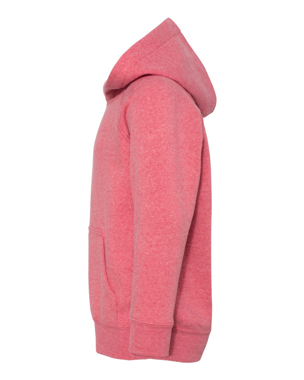 Toddler Special Blend Hooded Raglan Sweatshirt - DirectSide - B80176713 - Pomegranate