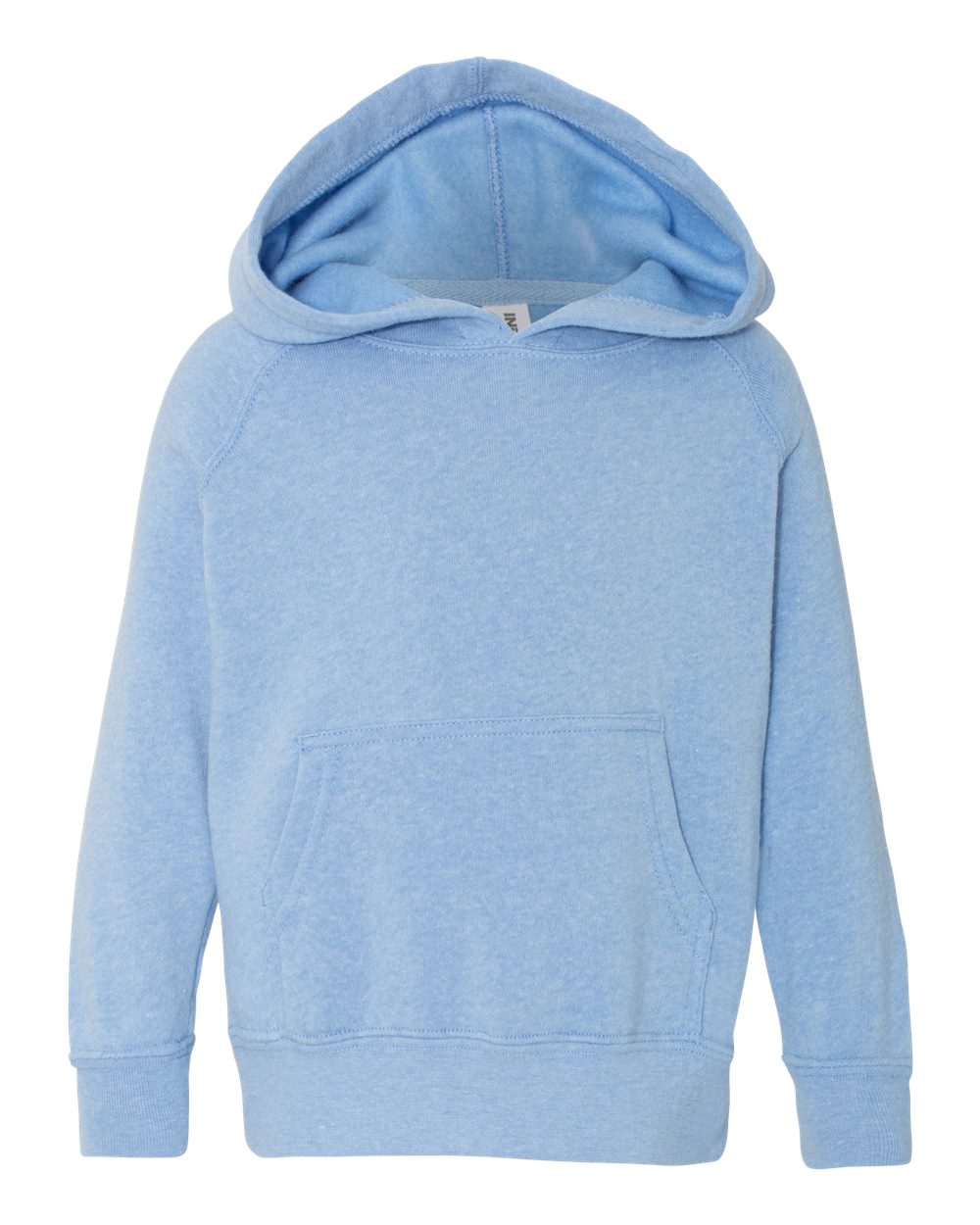 Toddler Special Blend Hooded Raglan Sweatshirt - Front - B80176683 - Pacific