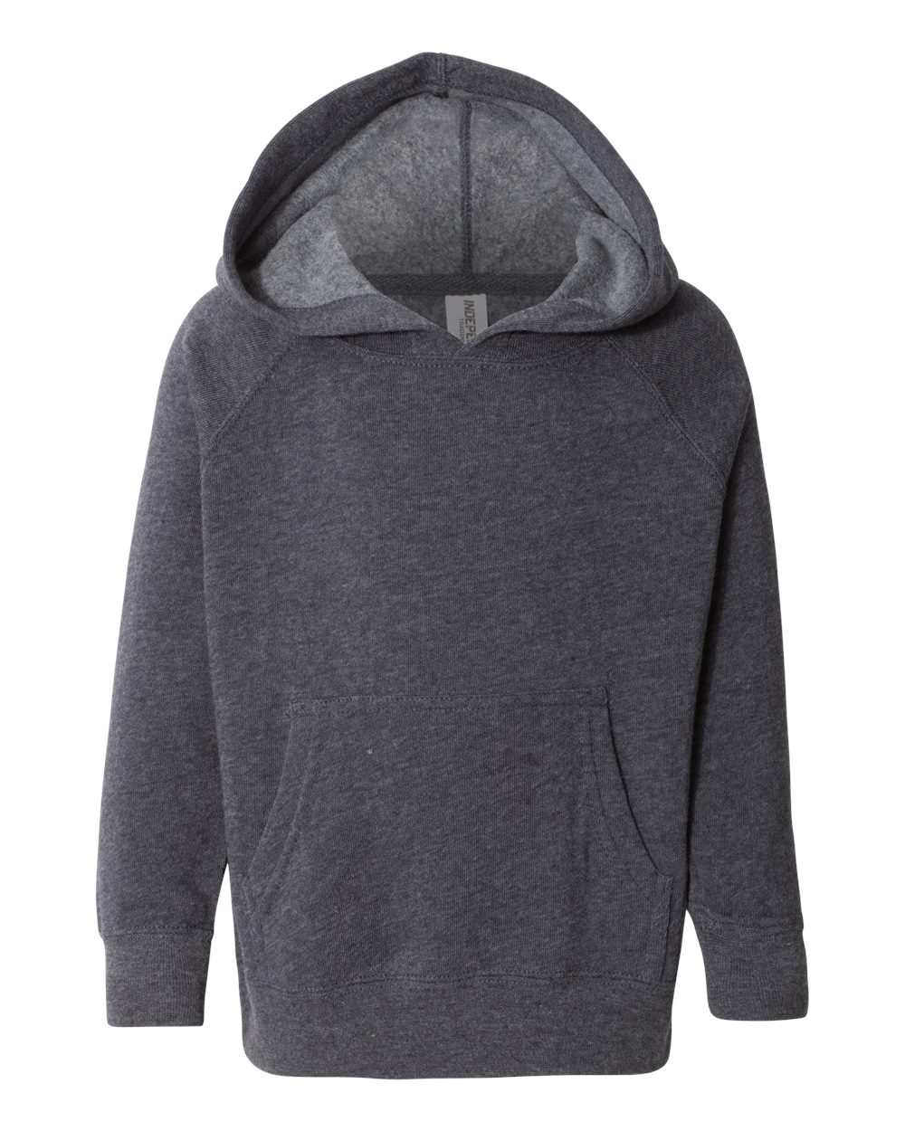 Toddler Special Blend Hooded Raglan Sweatshirt - Front - B80176864 - Midnight Navy