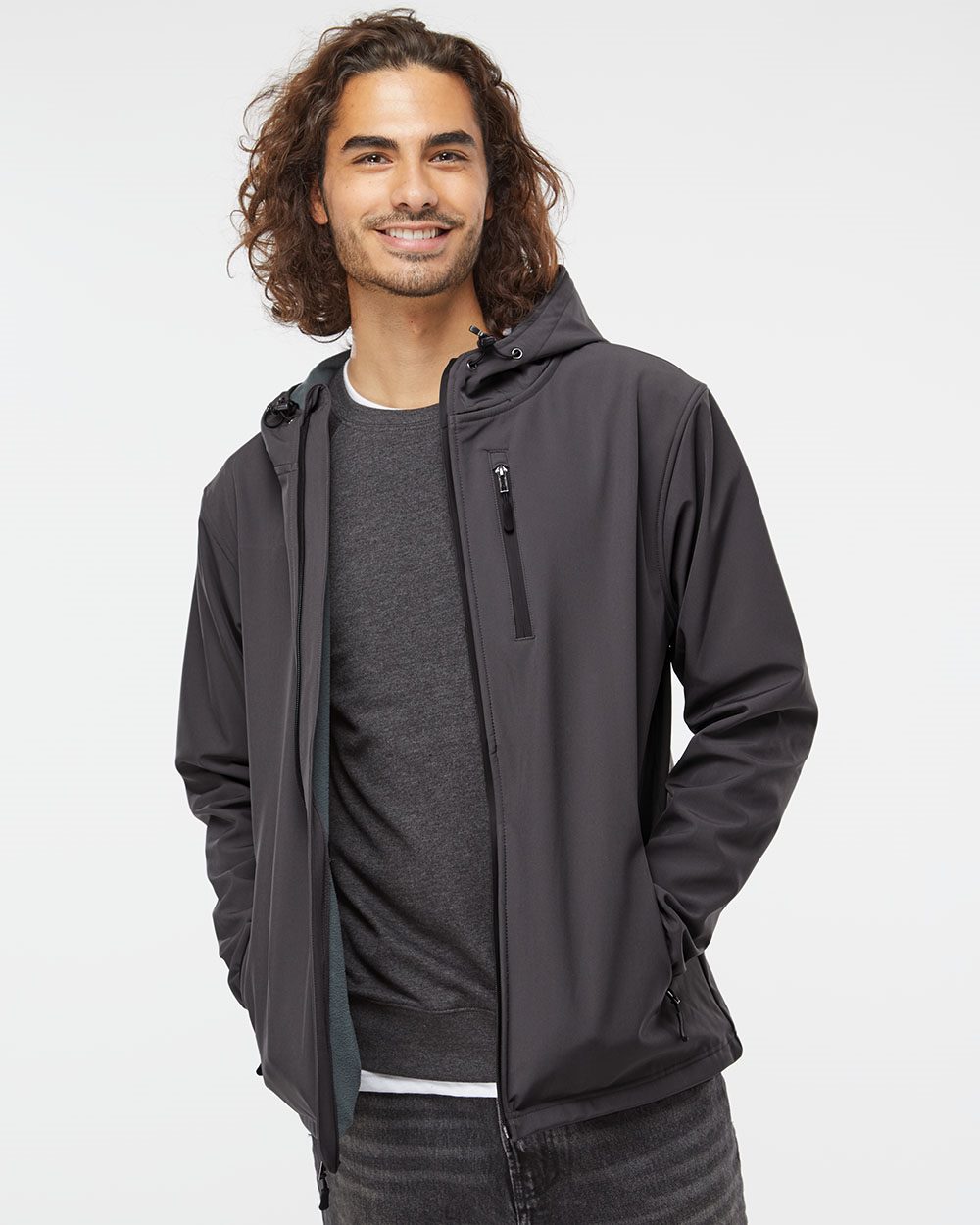 Men's Poly-Tech Soft Shell Jacket - styleImage