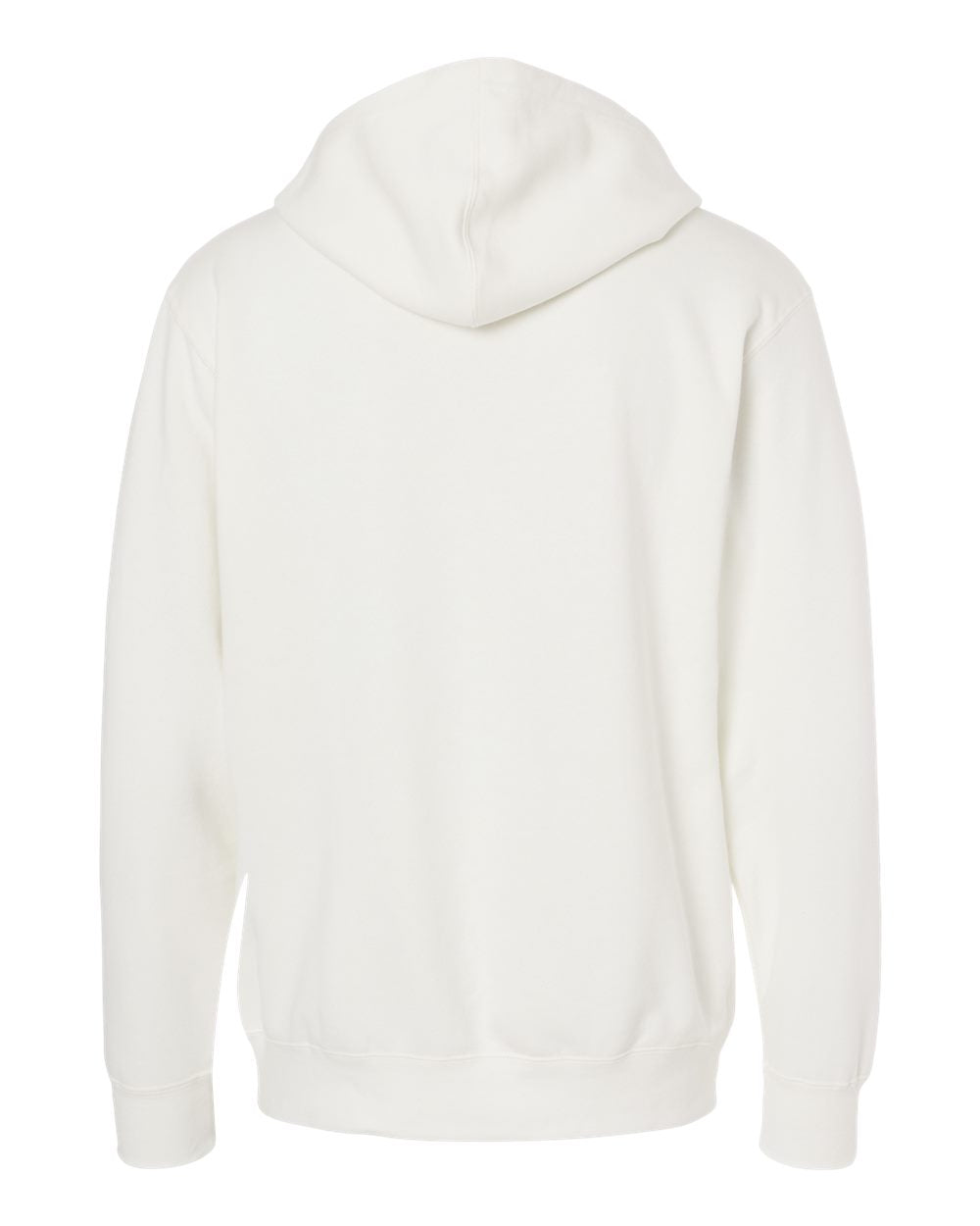 Unisex Midweight Pigment-Dyed Hooded Sweatshirt - Back - B22176012 - Prepared For Dye