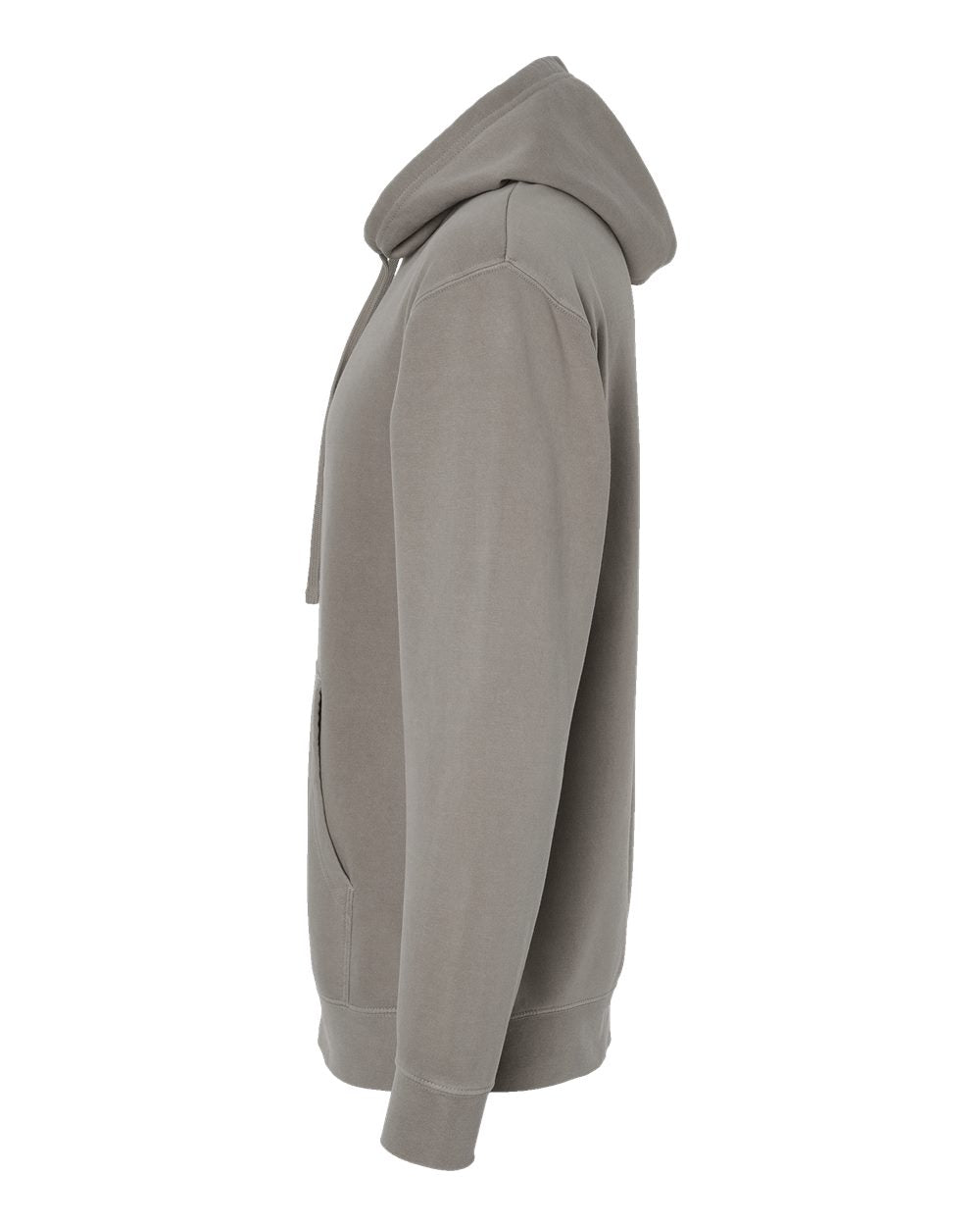 Unisex Midweight Pigment-Dyed Hooded Sweatshirt - DirectSide - B22176052 - Pigment Cement