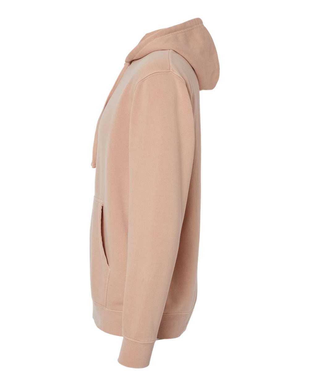 Unisex Midweight Pigment-Dyed Hooded Sweatshirt - DirectSide - B22176062 - Pigment Dusty Pink