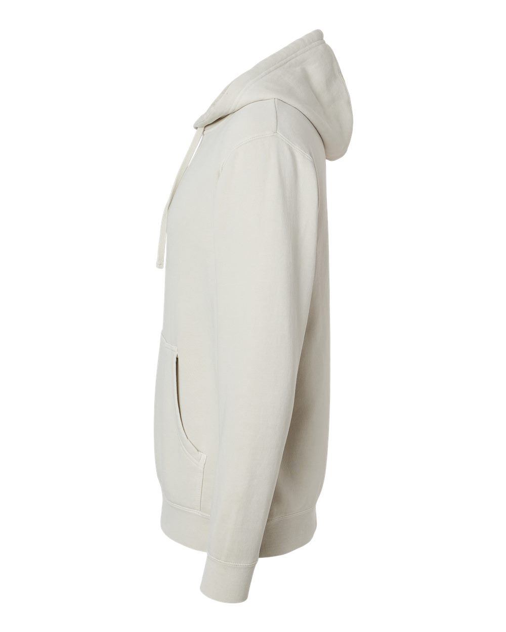 Unisex Midweight Pigment-Dyed Hooded Sweatshirt - DirectSide - B22176082 - Pigment Ivory
