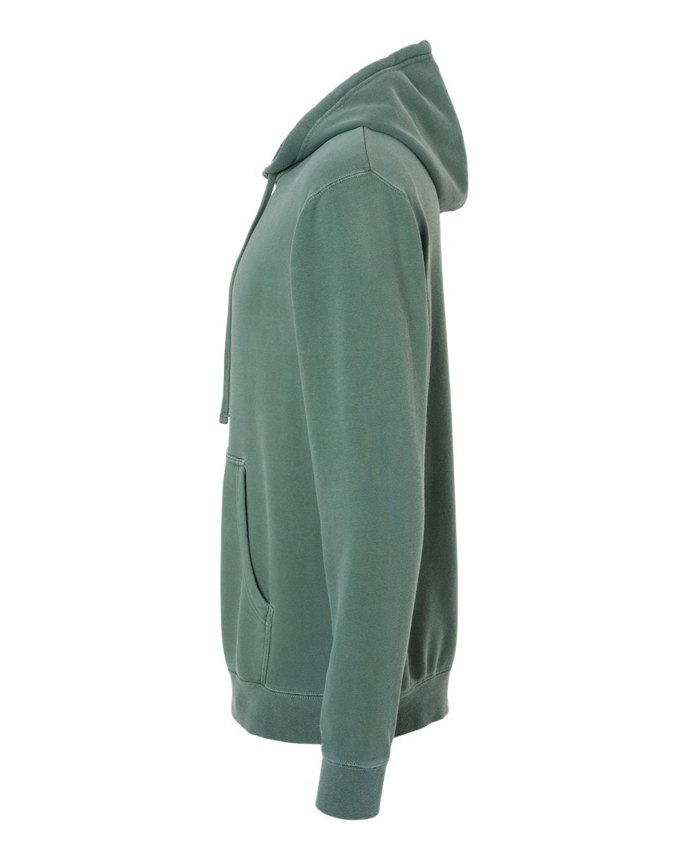 Unisex Midweight Pigment-Dyed Hooded Sweatshirt - DirectSide - B22176232 - Pigment Alpine Green