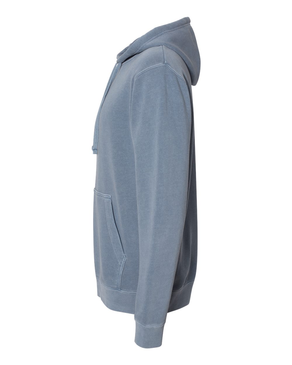 Unisex Midweight Pigment-Dyed Hooded Sweatshirt - DirectSide - B22176652 - Pigment Slate Blue
