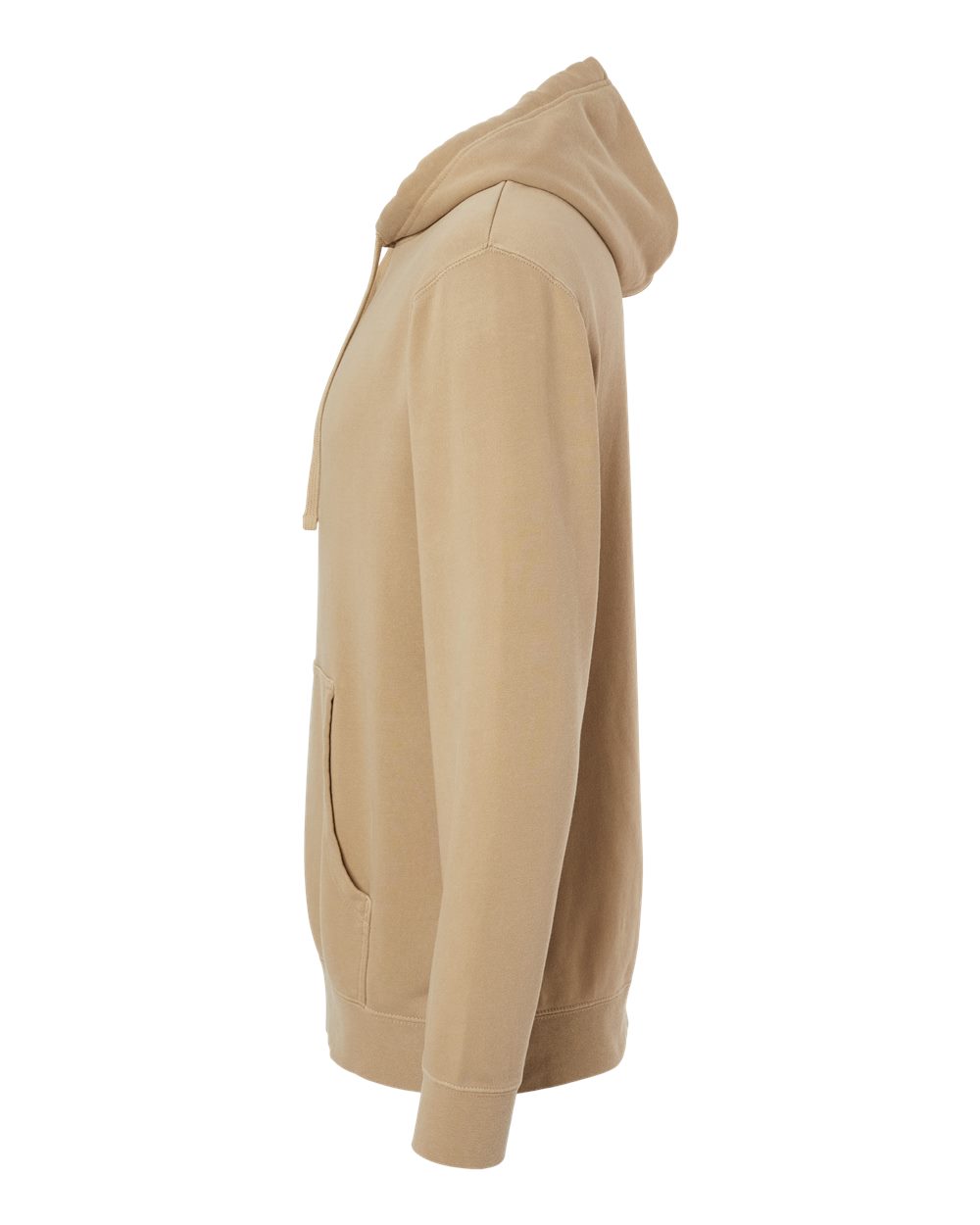 Unisex Midweight Pigment-Dyed Hooded Sweatshirt - DirectSide - B22176732 - Pigment Sandstone